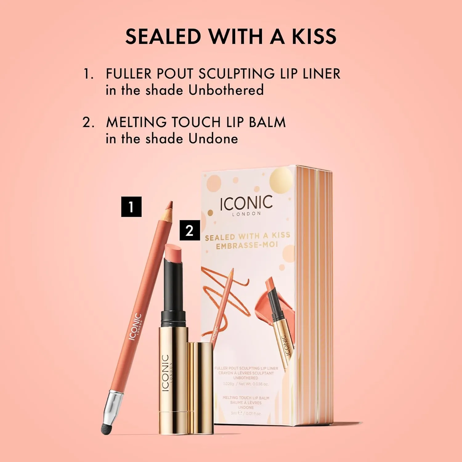 ICONIC LONDON Makeup Set for Glow and Radiant Look, Perfect for Gifting, Cruelty-Free, Vegan Makeup