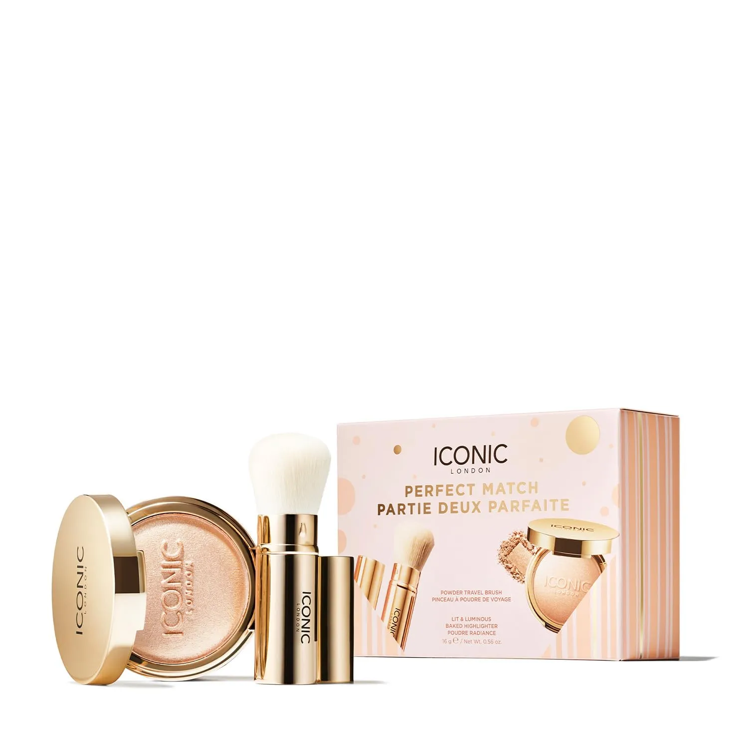 ICONIC LONDON Makeup Set for Glow and Radiant Look, Perfect for Gifting, Cruelty-Free, Vegan Makeup
