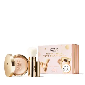 ICONIC LONDON Makeup Set for Glow and Radiant Look, Perfect for Gifting, Cruelty-Free, Vegan Makeup