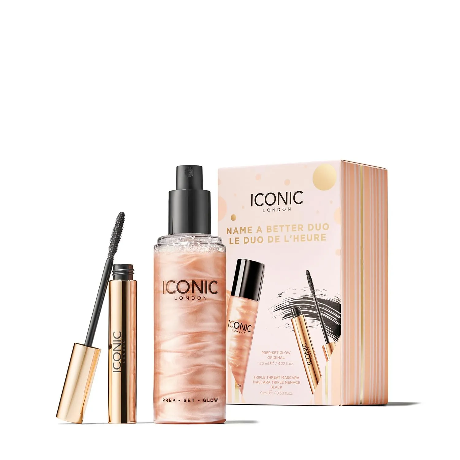ICONIC LONDON Makeup Set for Glow and Radiant Look, Perfect for Gifting, Cruelty-Free, Vegan Makeup