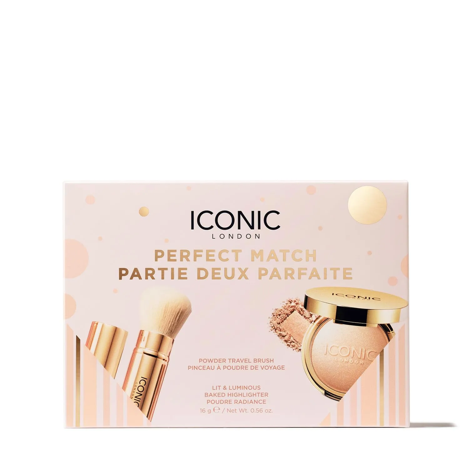 ICONIC LONDON Makeup Set for Glow and Radiant Look, Perfect for Gifting, Cruelty-Free, Vegan Makeup