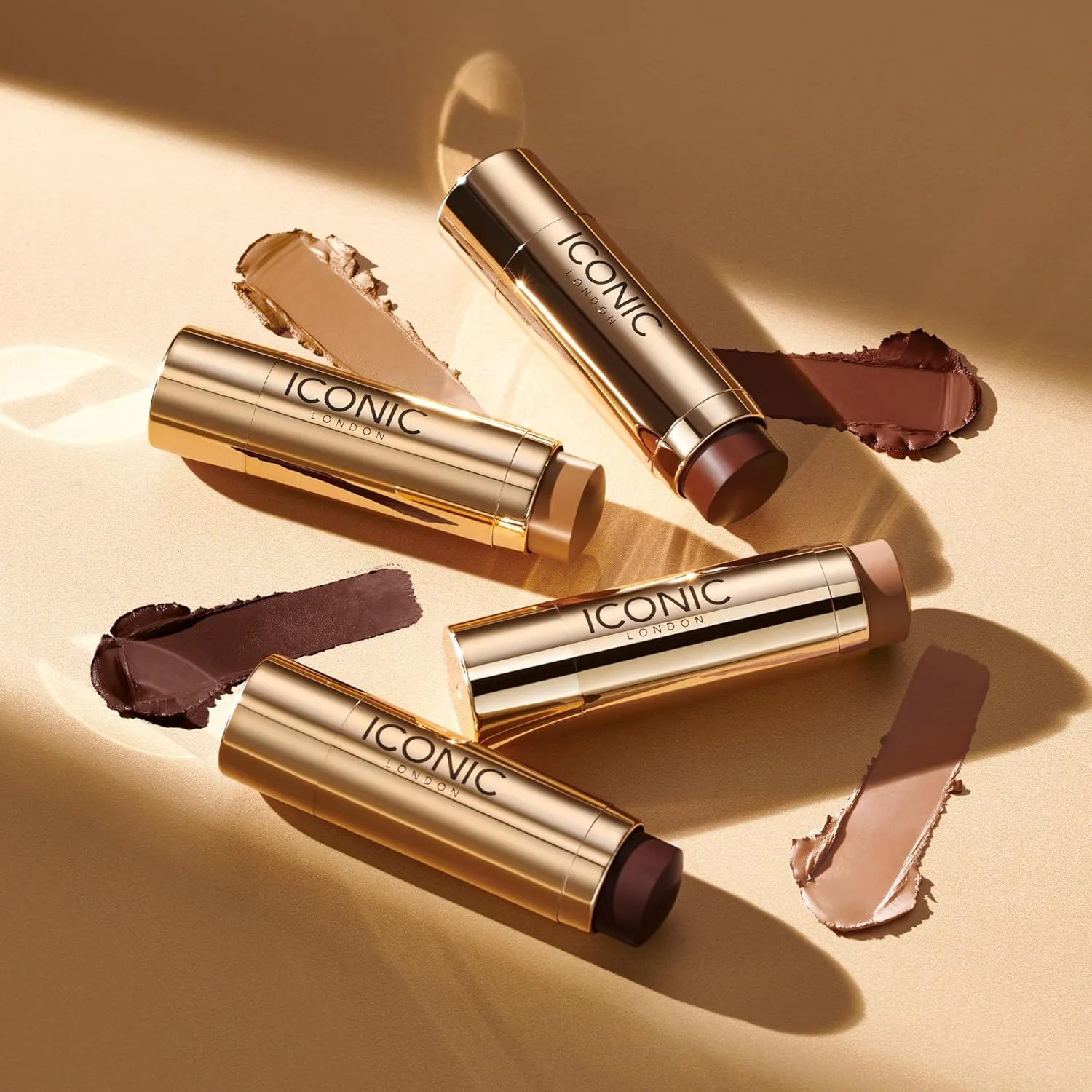 ICONIC LONDON Shape and Shade Sculpting Stick | Mega-Blurring Creamy Sculpting Stick, Seamless Apllication for Silky Finish, Cruelty Free, Vegan Makeup, 0.21 oz.