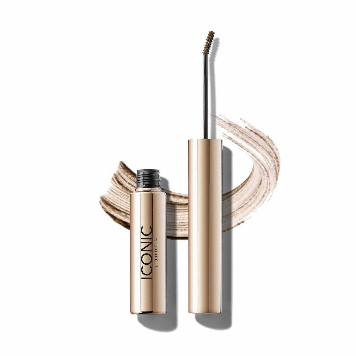 ICONIC LONDON Brow Tint and Texture | Sets the Brows with Gel and Color, Cruelty Free, Vegan Makeup