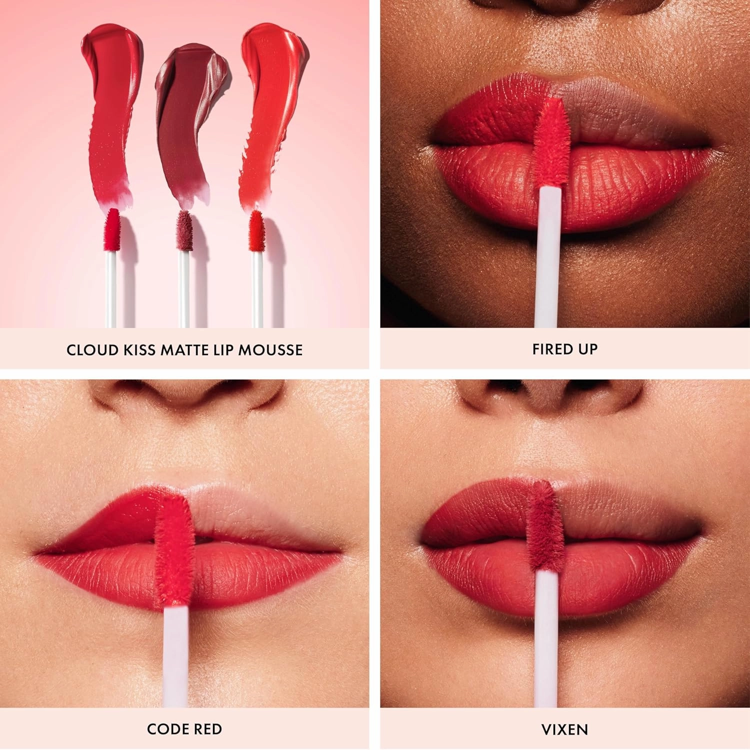 ICONIC LONDON Cloud Kiss Matte Lip Mousse | Matte Liquid Lip Colour, Cruelty-Free, Vegan Makeup