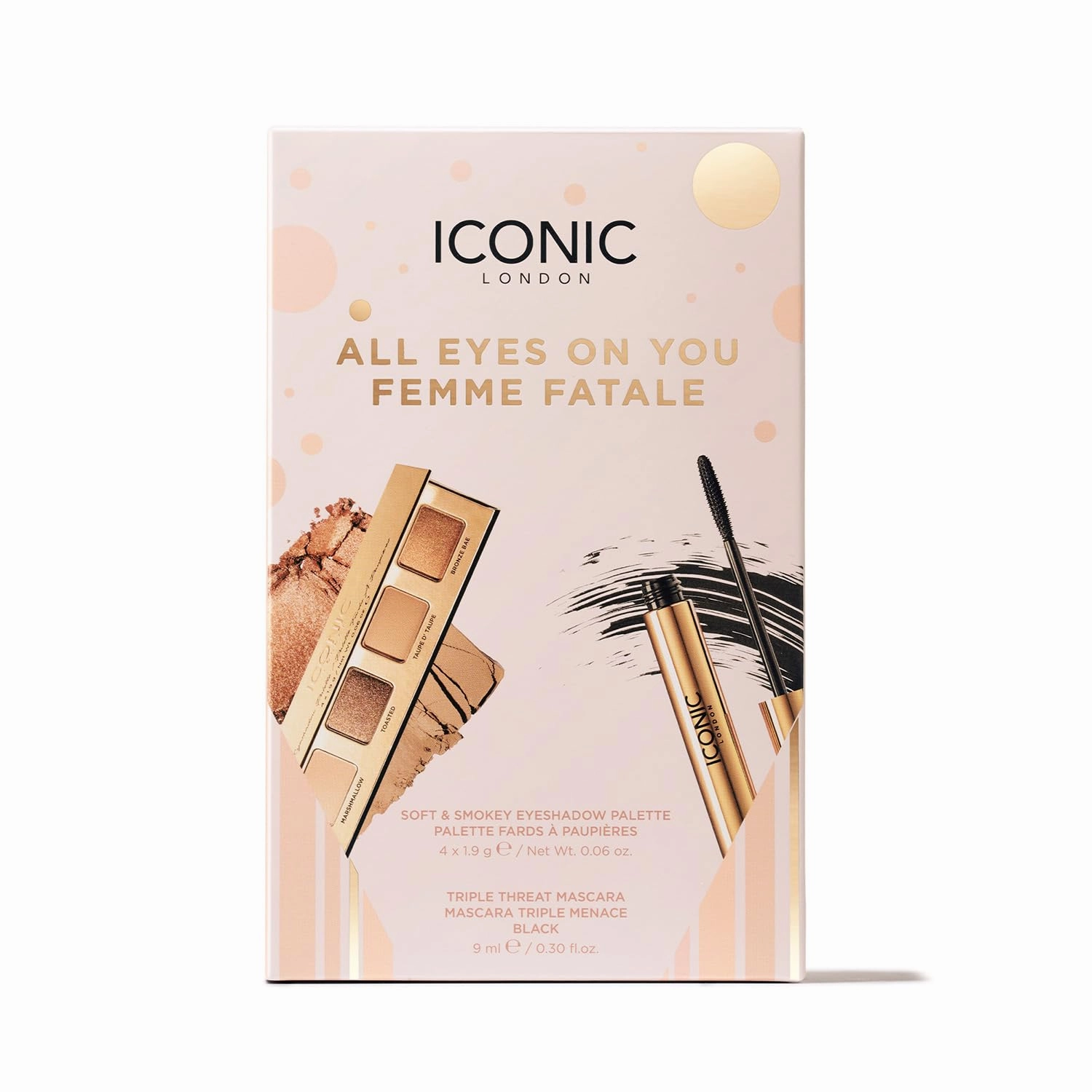 ICONIC LONDON Makeup Set for Glow and Radiant Look, Perfect for Gifting, Cruelty-Free, Vegan Makeup