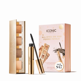 ICONIC LONDON Makeup Set for Glow and Radiant Look, Perfect for Gifting, Cruelty-Free, Vegan Makeup