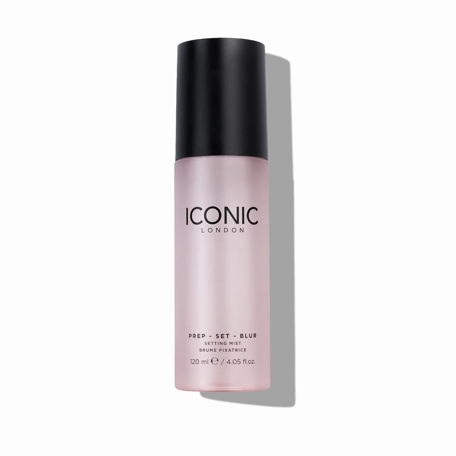 ICONIC LONDON Prep Set Blur Setting Spray | Makeup Fixing Spray, Blurs Imperfections and Gives Skin a Radiant Glow, Vegan Makeup, 120 mL / 4.05 Fl Oz.