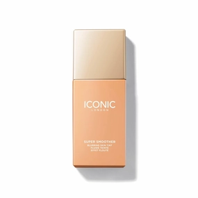ICONIC LONDON Super Smoother Blurring Skin Tint | Light to Medium Coverage, Hydrating, Ultra-Lightweight Tinted Moisturizer, Cruelty-Free, Vegan Makeup