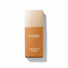 ICONIC LONDON Super Smoother Blurring Skin Tint | Light to Medium Coverage, Hydrating, Ultra-Lightweight Tinted Moisturizer, Cruelty-Free, Vegan Makeup