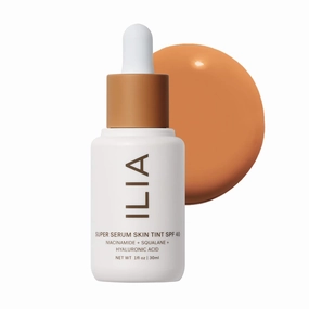 ILIA - Super Serum Skin Tint SPF 40 | Non-Comedogenic, Vegan, Lightweight to Help Against Blue Light,   Pollution while Hydrating, Smoothing,   Refining (Rialto ST13.5, 1 fl oz | 30 ml)