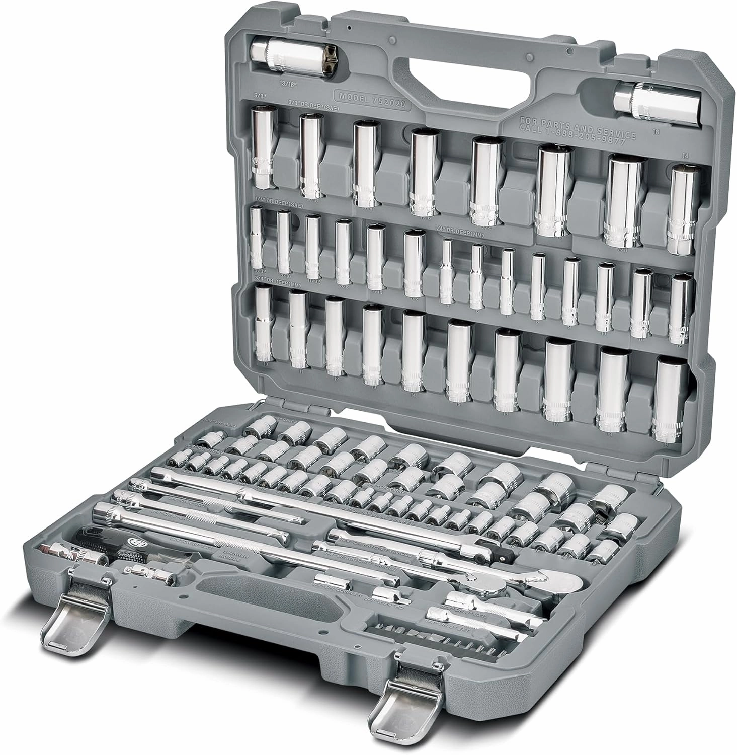 Ingersoll Rand 101 Pc. SAE/Metric Master Mechanics Tool Set- 752020