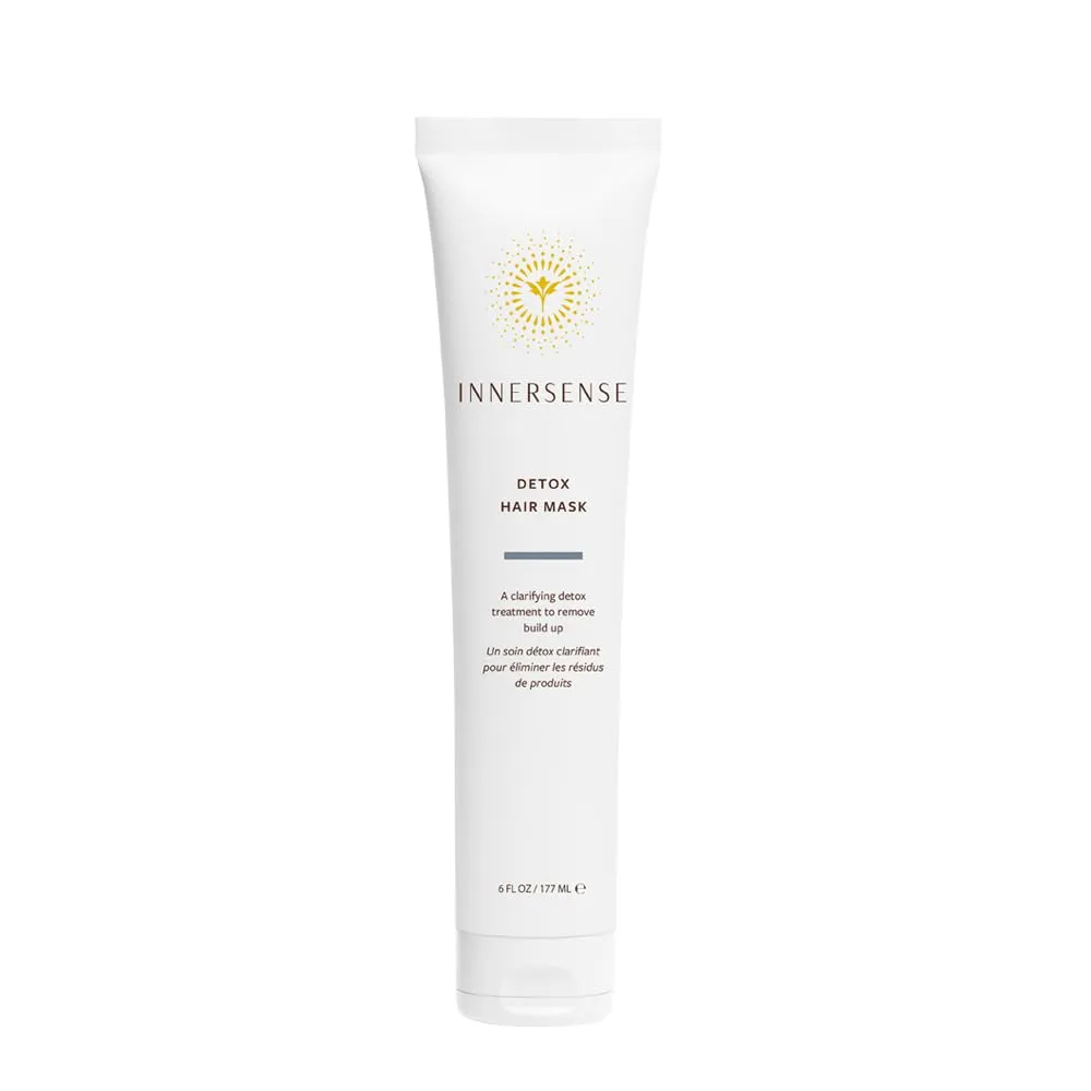 INNERSENSE Organic Beauty - Natural Detox Hair Mask | Cruelty-Free, Clean Haircare (6 fl oz |177 ml)