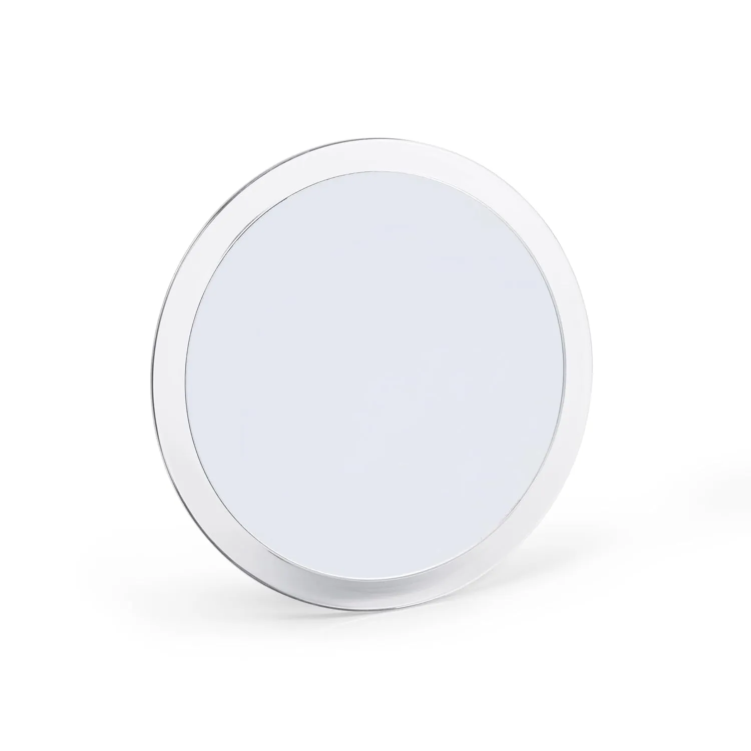 Jerdon Portable Travel Makeup Mirror – 9” Diameter Frame with 5X Magnification – Suction Cups Allow Wall Mounting – Travel Case Included – Model JSC5