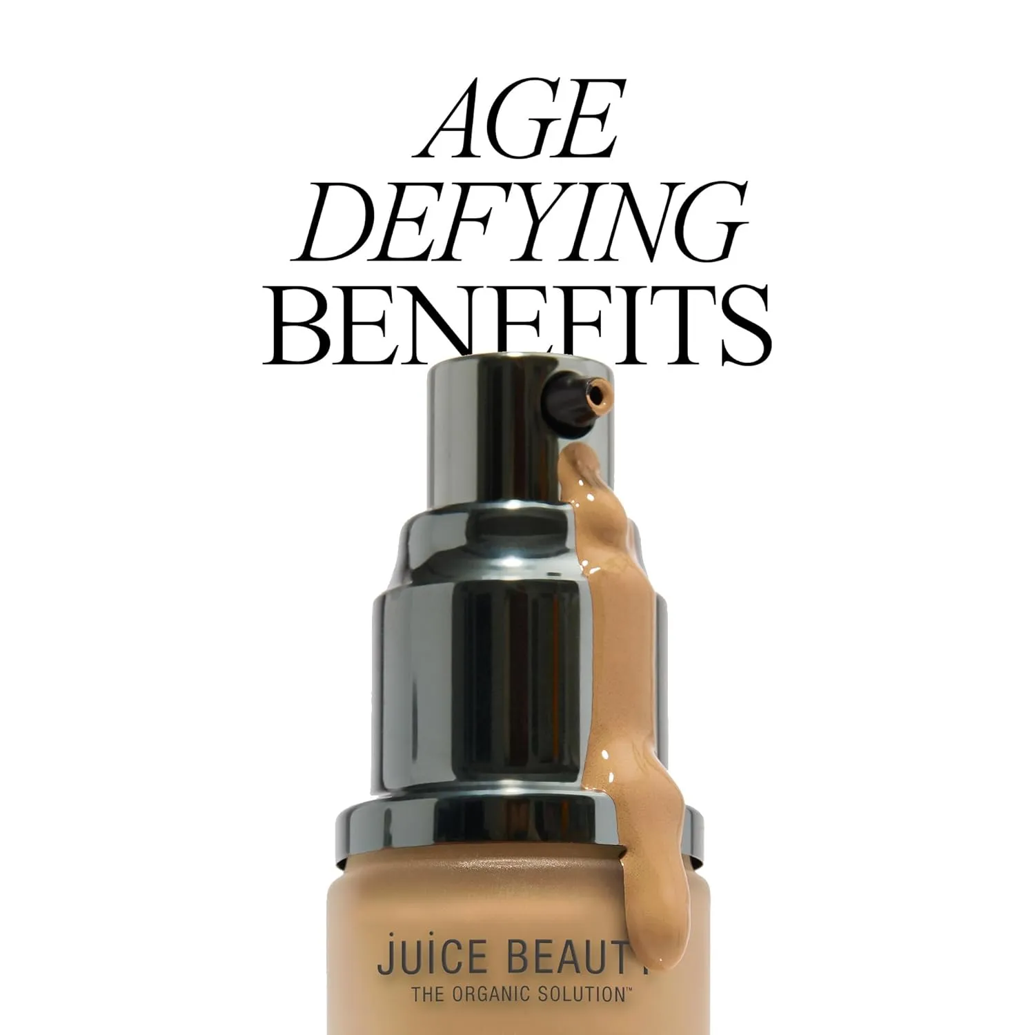 Juice Beauty Phyto-Pigments Flawless Serum Foundation - 23 Medium Tawny - 30 mL - Medium-to-Full, Long-Lasting Coverage - Reduces Look of Wrinkles   Pores - Vegan, Cruelty Free