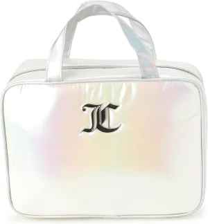 Juicy Couture Women's Cosmetics Bag - Travel Makeup and Toiletries Weekender Bag - Makeup Organizer Case, Multicolored