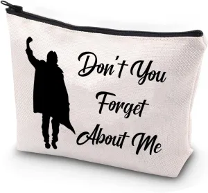 JYTAPP 80's Movie Inspired Gift Breakfast Merchandise Don't You Forget About Me Makeup Bag Graduation Gift Breakfast Movie Fans Gifts