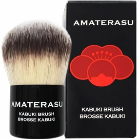 Kabuki Brush - Multi Use Kabuki Brush for Powder Foundation, Blush & Bronzer - Brush Kabuki Style for Seamless and Even Blending - Ultra-Soft, Vegan & Cruelty-Free Fibers, Amaterasu