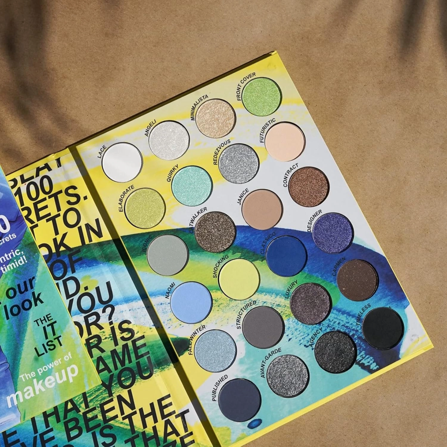 Kara Beauty MAGAZINE COLLECTION Volume II Creative Beauty Palette - VEGAN (Dare to Be Shocking)