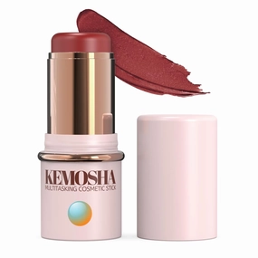 Kemostick Blushy Cream Blush – Easy Application Blush Makeup Blush Stick – Natural Looking Sweatproof Rose Blush for Face, Lips – Vegan Friendly Lightweight Formula Liquid Blush for Cheeks