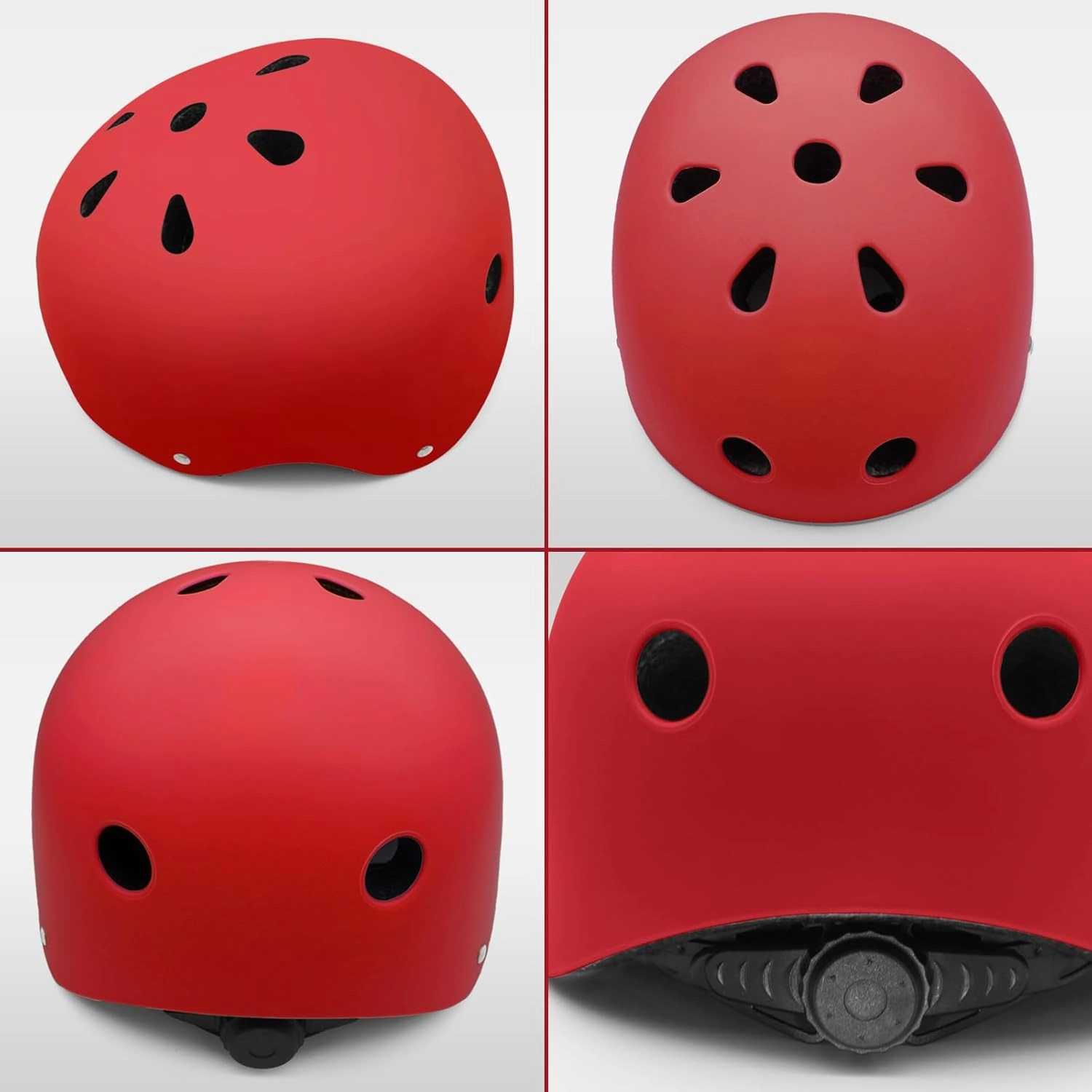 Kids Bike Helmet, Toddler Helmet for Kids Ages 3-5-8, Skateboard Helmet with Knee Elbow Wrist Pads for Boys Girls, Adjustable Protective Gear Set for Skating Bicycling Roller