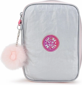 Kipling Women's 100 Pens Printed Case, Organize Accessories, Art Supplies, Makeup, Travel Organizer