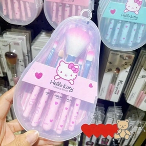 Kitty Makeup Brush Set – 5-Piece