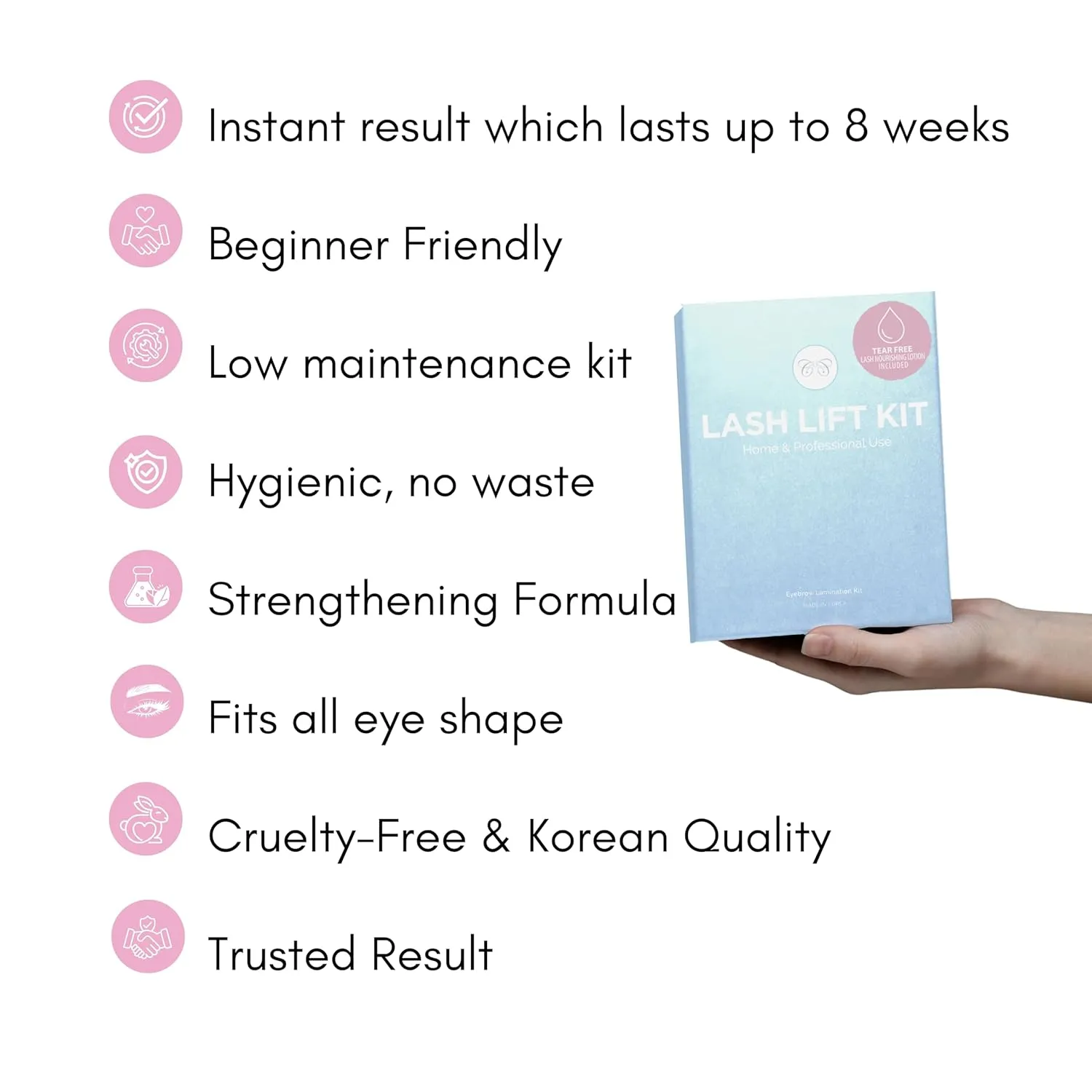 Korean Lash Lift Kit - Eye Brow Lamination Kit Eyelash Perm Kit Eyelash Lift Kit Lash Perm Eyebrow Lamination