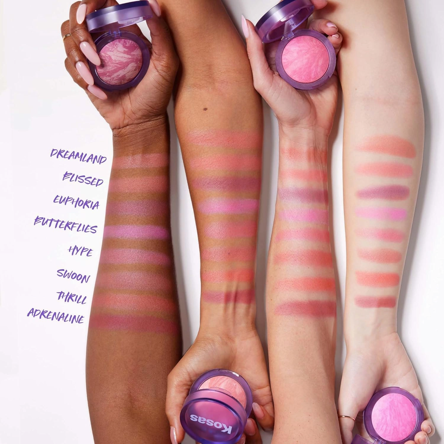 Kosas Blush is Life –Talc-Free Dimensional Blush Baked with Squalane & Hyaluronic Acid – Long Wear, Safe for Sensitive Skin- Dreamland