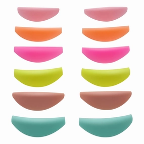 Lami Lash Lift Pad LM Curl Soft 6 Size Lifting Shield Eyelash Perming Rod Neon Lamination Roller Elastic Perm Rods With Ribbon Cover Silicone Eye Patch Y Brush Lash Lift Tools Lash Tips Won't Hit Eye