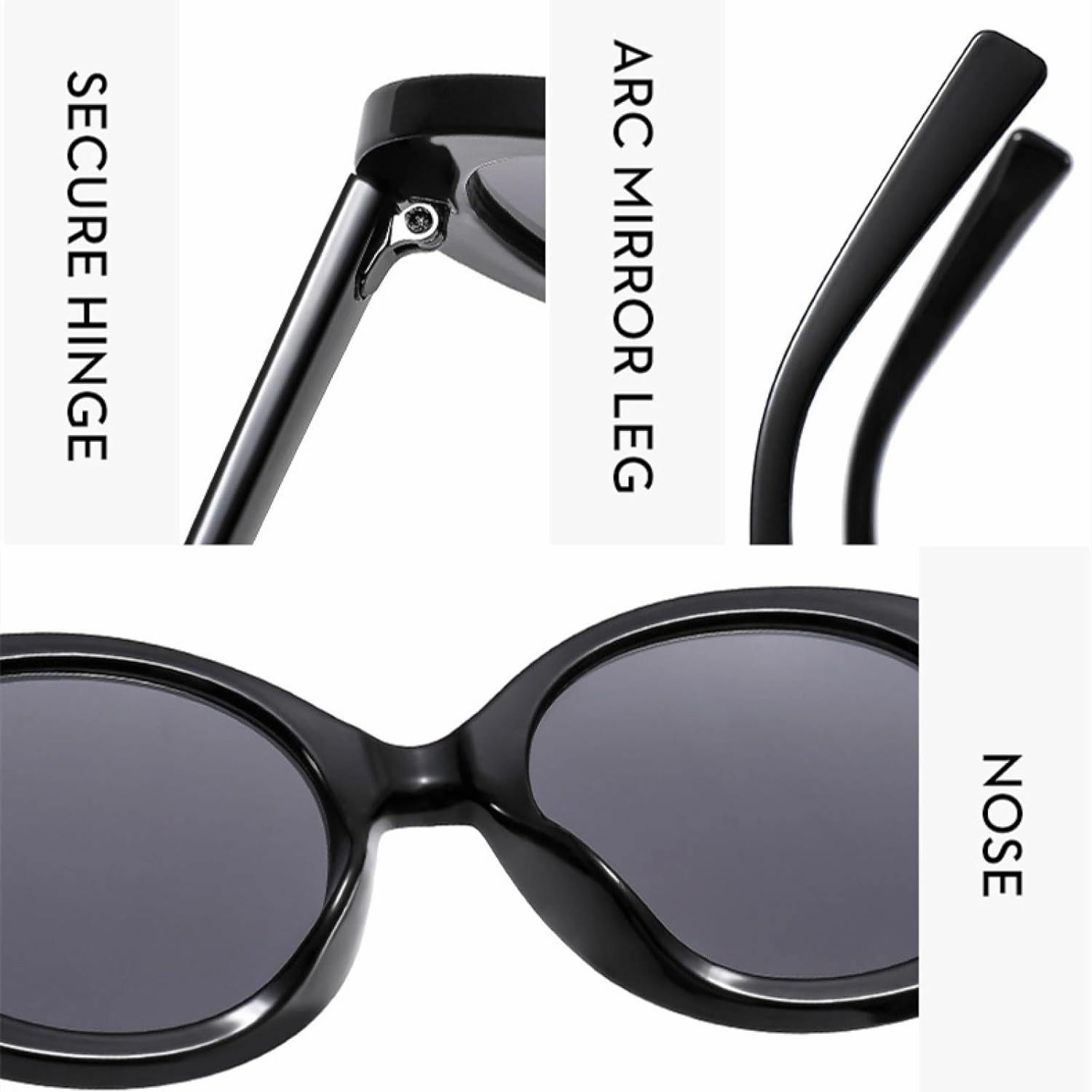 Large Frame Oval Sunglasses Women Men Fashion Luxury Outdoor Summer Traveling Shades Sunglasses Uv400