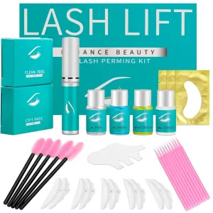 Lash Lift Kit, 36Pcs Eyelash Lift Kit & Brow Lamination Kit Long Lasting for 6-8 Weeks, Curling & Lifting Eyelashes, Lash Perm Kit for Salon & Home DIY
