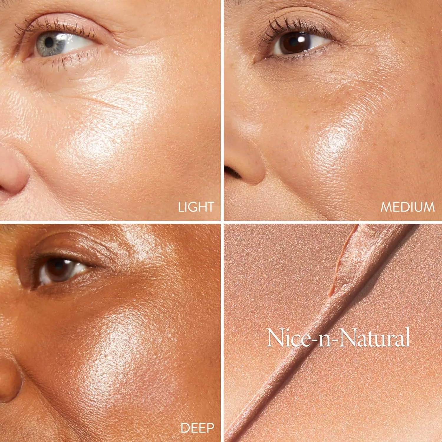LAURA GELLER NEW YORK The Wonder Balm Complexion Enhancer - Hydrating Weightless Subtle Hint of Color   Glow for Mature Skin - Vegan Squalane - Apply to Cheeks & Lips (01 Nice-n-Natural)
