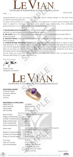 LE VIAN 1 Carat Chocolate and Vanilla Diamond Statement Ring for Women I 14k Rose Gold Ring for Her with 0.6 Carat Oval Shape Blue Topaz (Brown/G-H, VS2-SI1, 1.02 cttw) Anniversary Band Size 7