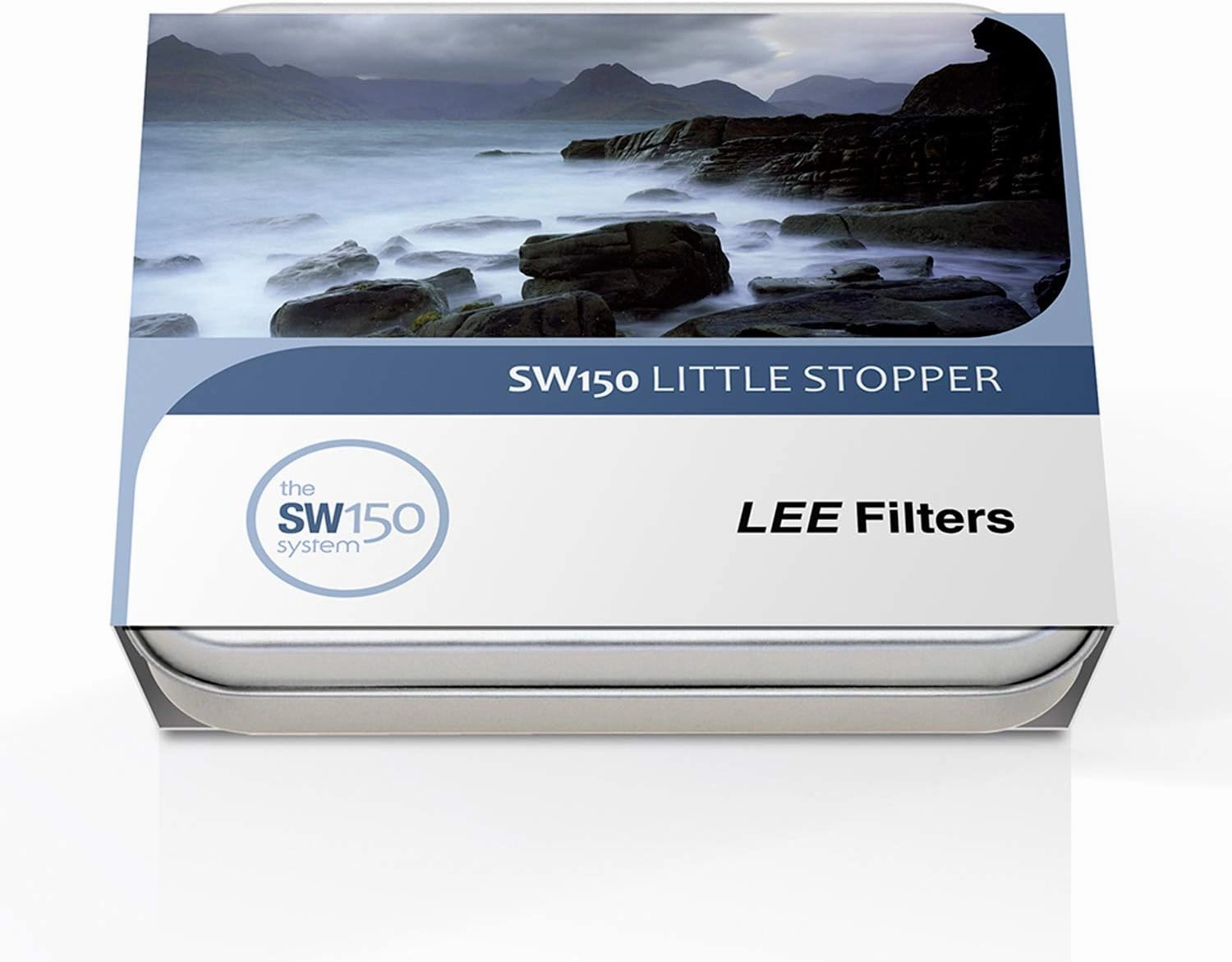 LEE 229366 Little Stopper, Square Lens Filter, Full ND, 5.9 x 5.9 inches (150 x 150 mm), Light Intensity Adjustment, Equivalent to ND64