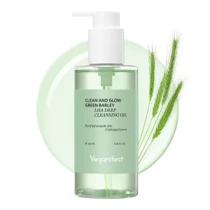 LHA Deep Cleansing Oil, Makeup, Blackhead and Whitehead Remover, Korean Skin Care, Vegan, 6.93 Fl Oz (New)