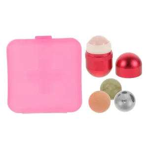LIFKOME Jade Facial Roller Massager Set Eye Mask Mini Roller Face Sculpting Device Skincare Tool