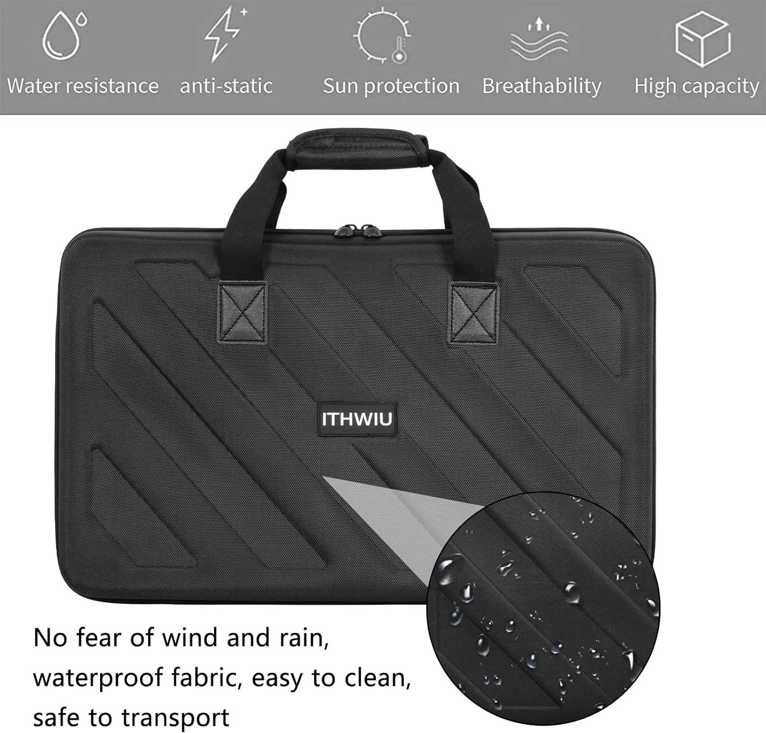 Lightweight Molded Hard Storage Case Fits for DDJ-FLX4 / DDJ-400 / DDJ-SB3 SB2 or DDJ-RB 2-Channel Controller