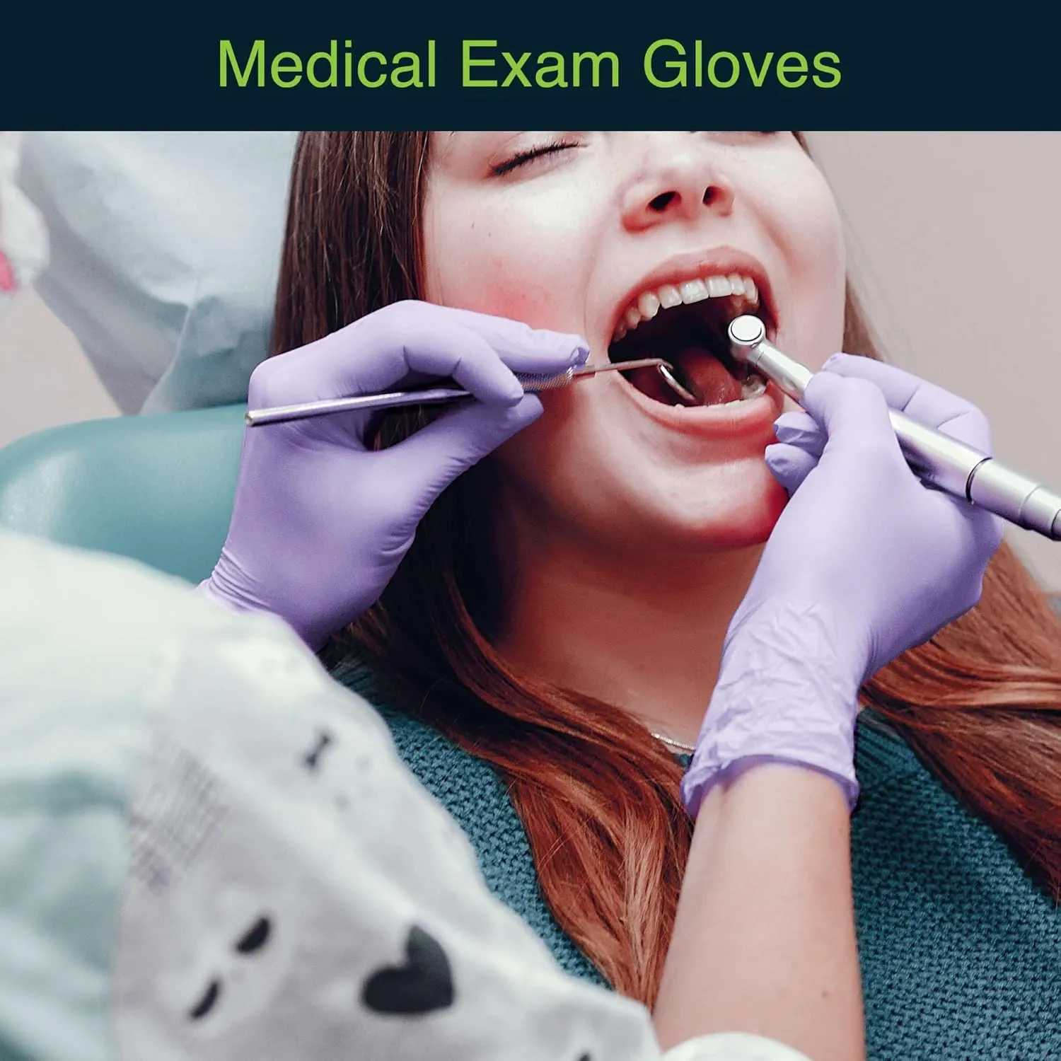 Lilac Nitrile Disposable Gloves - 200 Count - 3 Mil Nitrile Gloves X Small - Powder and Latex Free Rubber Gloves - Surgical Medical Exam Gloves - Food Safe Cooking Gloves