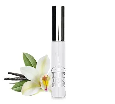 LIP INK Vegan Flavored Lip Shine Moisturizer - Vanilla | 100% Natural, Organic, Vegan, & Kosher Makeup for Women by Lip Ink International