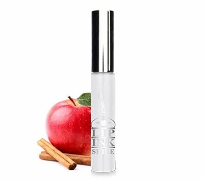 Lip Ink Vegan Flavored Lip Gloss Moisturizers - Apple Cinnamon | 100% Natural, Organic, Vegan, & Kosher Makeup for Women International Handcrafted and Made in America