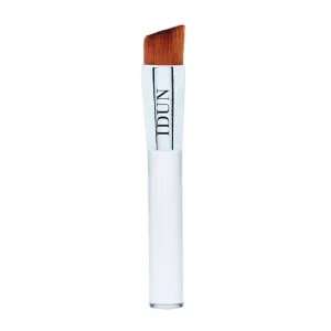 Liquid Foundation Brush - Slanted Flat Surfaced Brush For Liquid Foundation - Myriad Of Tightly Packed Fine Bristles - Softly Blend Out Liquid Textures - For Evenly Coated Skin - 1 Pc
