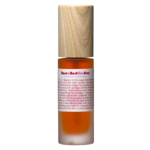 Living Libations - Organic Best Skin Ever All-In-One Facial Cleanser, Exfoliator   Moisturizer | Natural, Wildcrafted, Vegan Clean Beauty (Rose, 1 fl oz | 30 ml)