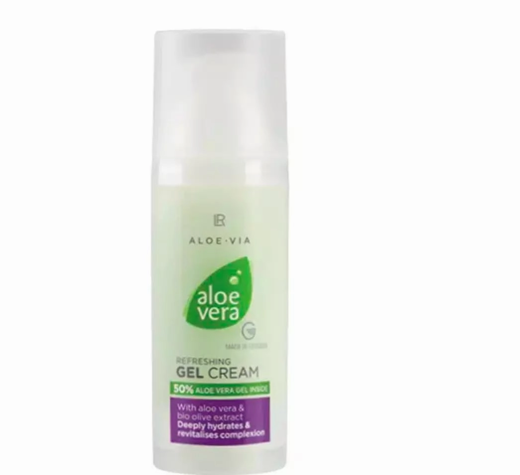 LR Health&Beauty Aloe-Via Aloe Vera Refreshing Gel Cream Moisturizes Skin 50 ml./1.7 fl.oz.