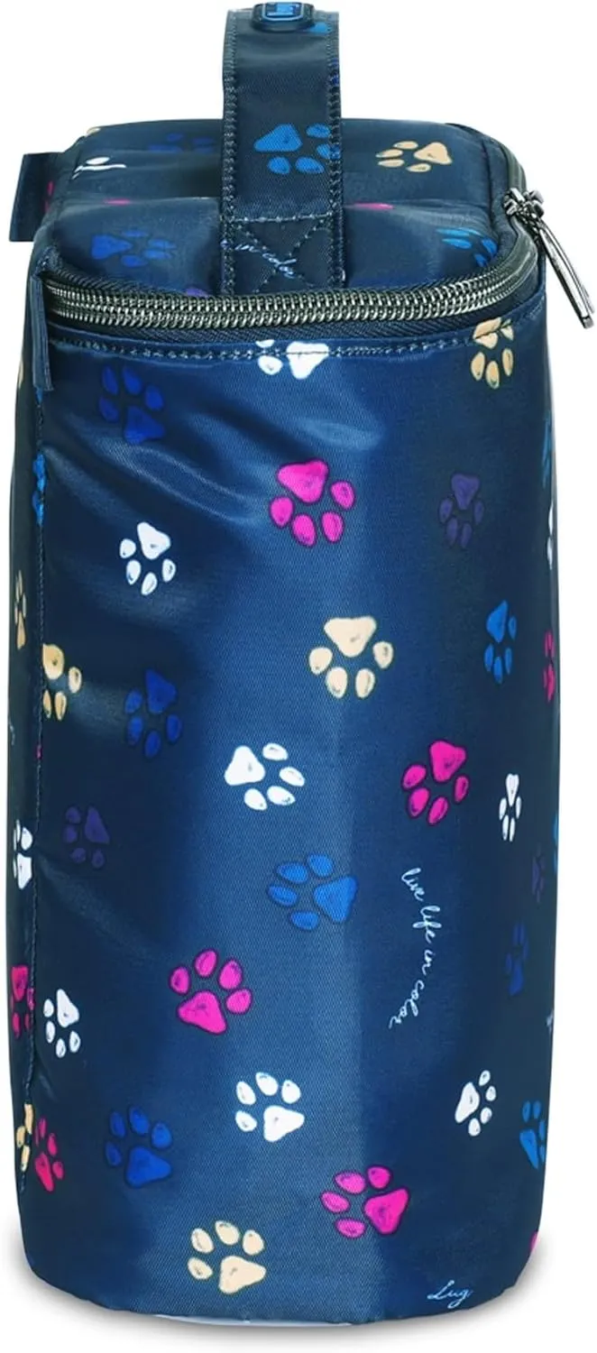 Lug Dolly Cosmetic Case, BUTTERFLY GREY