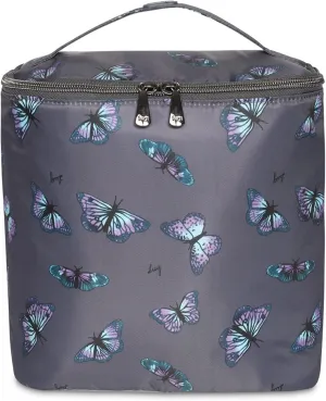 Lug Dolly Cosmetic Case, BUTTERFLY GREY
