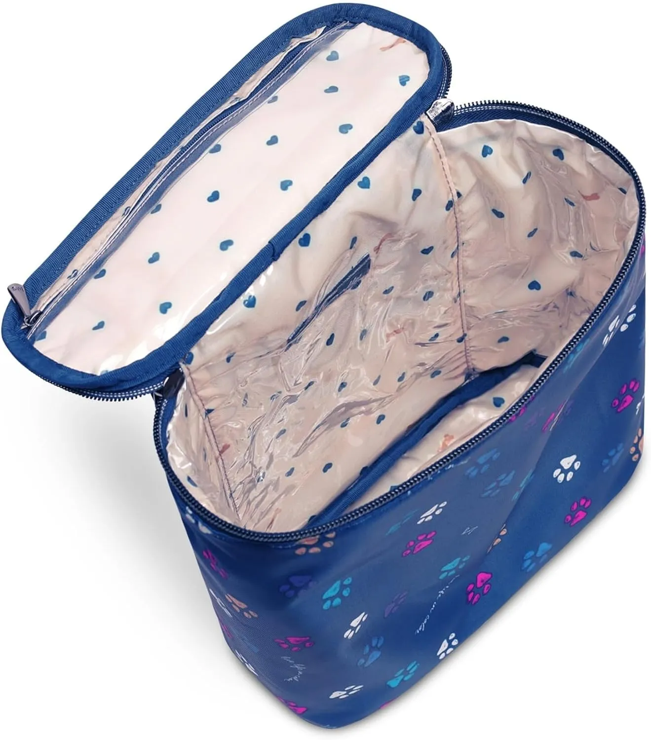 Lug Dolly Cosmetic Case, BUTTERFLY GREY