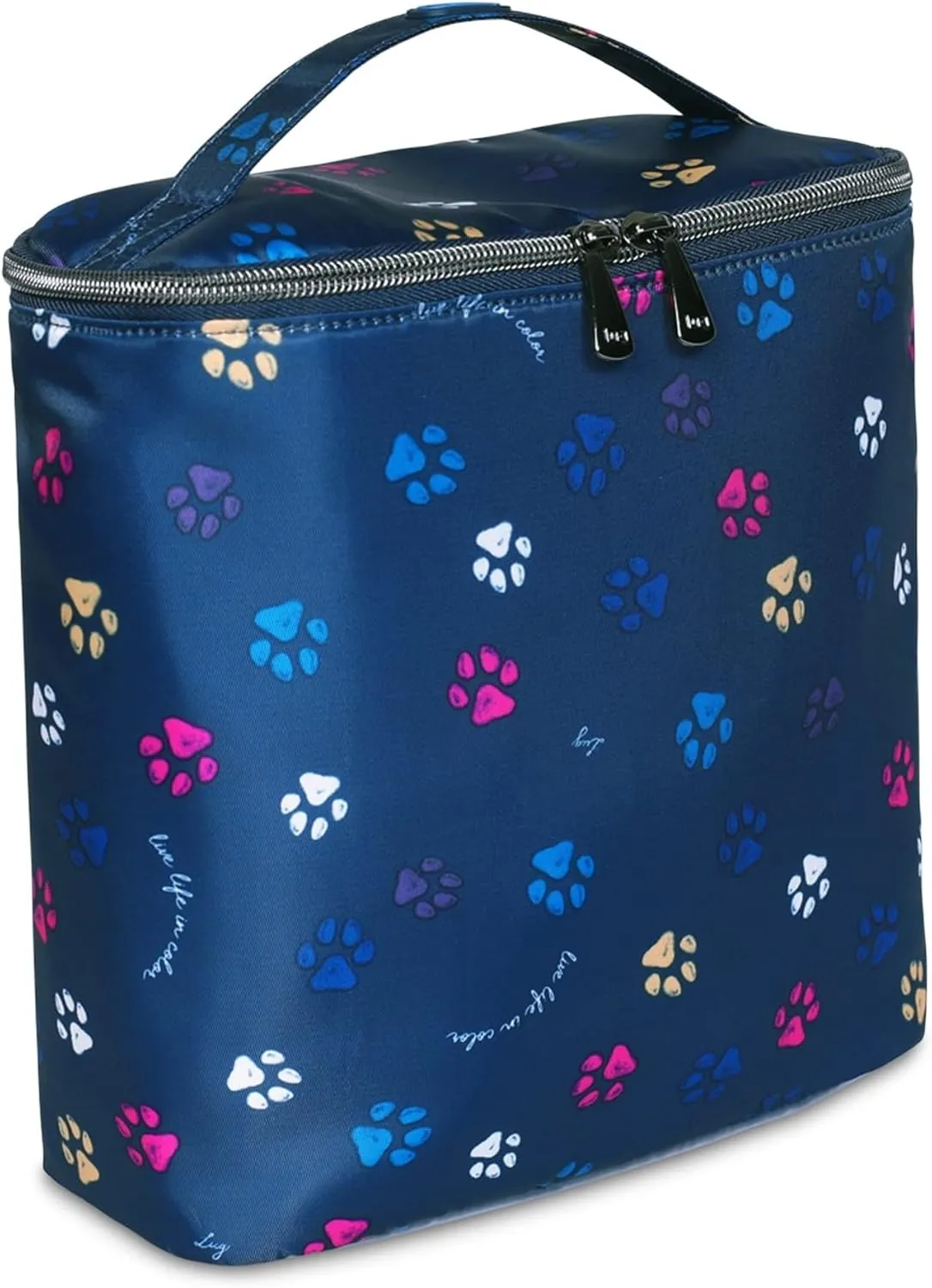 Lug Dolly Cosmetic Case, BUTTERFLY GREY