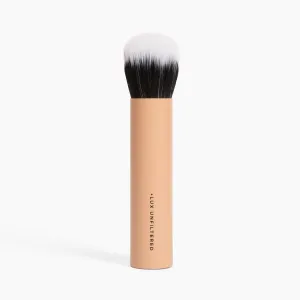   Lux Unfiltered Blending Face Brush, Makeup Tool for Applying, Contouring & Blending Bronzer, Blush & Other Makeup, Can be Used for Buffing & Stiffiling, Vegan   Cruelty Free Synthetic Bristles