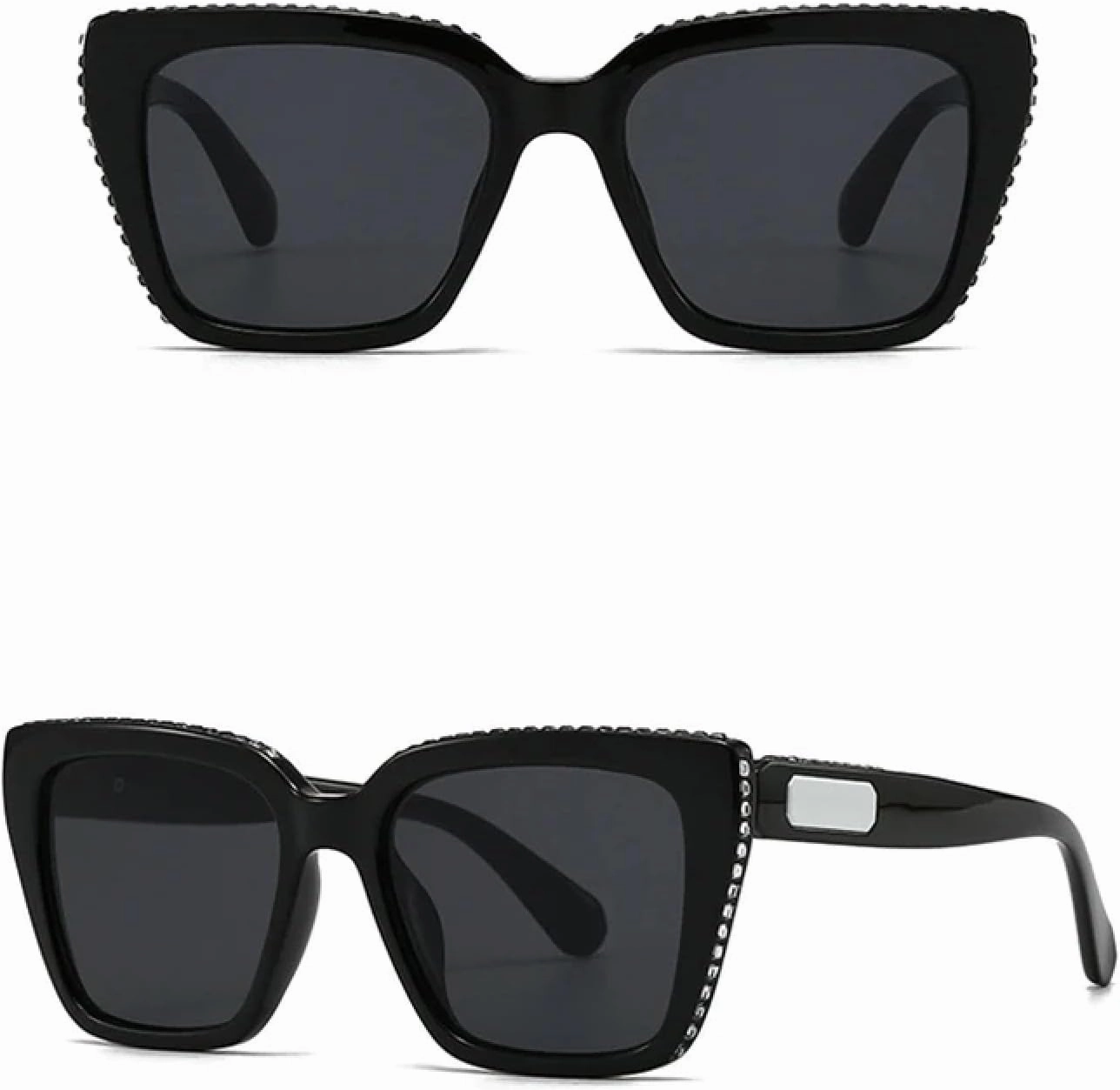 Luxury Diamond Women for Men Fashion Vintage Sun Glasses Popular Steampunk Uv400