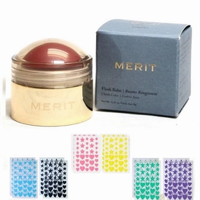 M Flush Balm Cream Blush Cheeky (0.31oz)   Bonus Acne Patch (36 Pieces)
